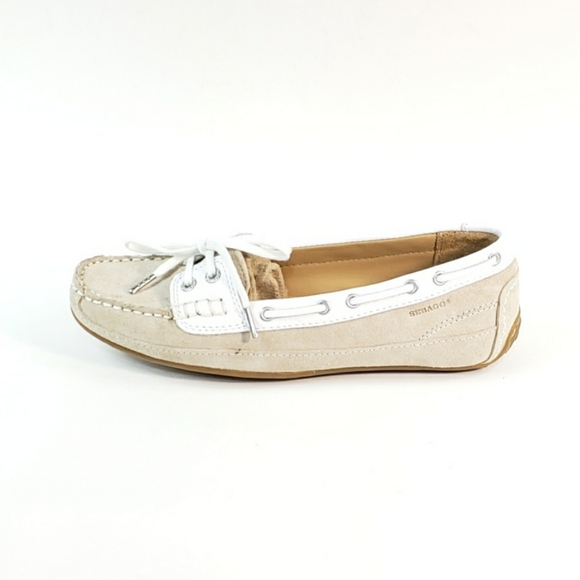 sebago bala boat shoes size 8